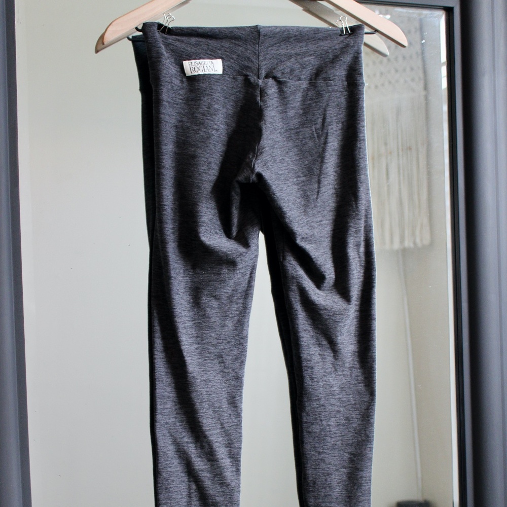 Elisabetta Rogiani Butter Leggings Charcoal